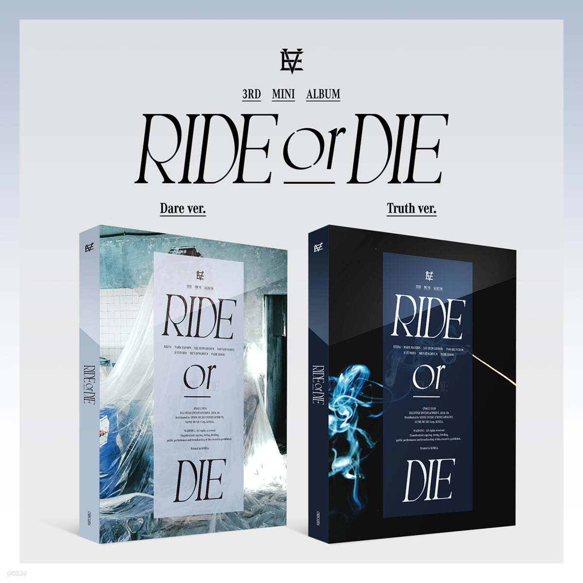 EVNNE - 3rd Mini Album RIDE or DIE