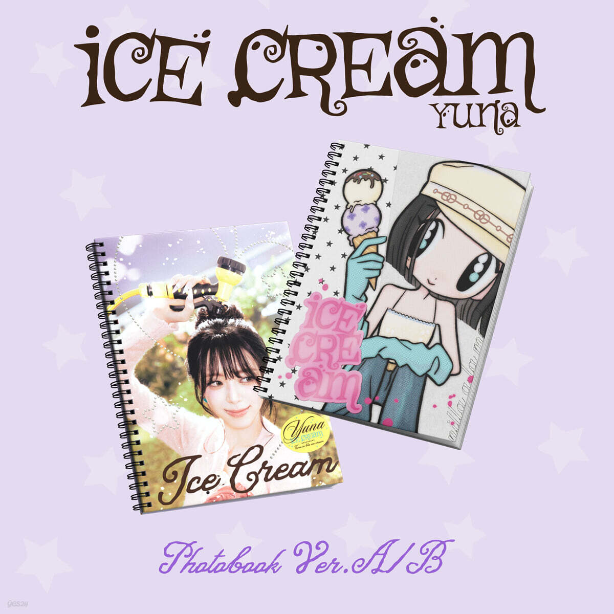YUNA - 1st Mini Album Ice Cream (Photobook Ver.) ITZY  DKshop