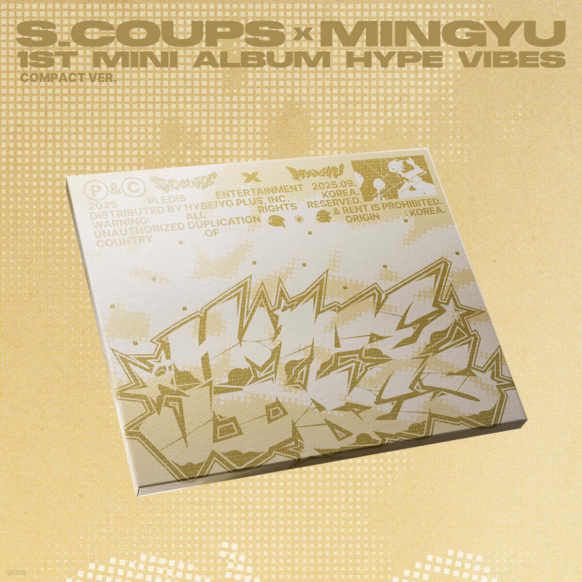 [PRE-ORDER] S.COUPS X MINGYU - 1st Mini Album HYPE VIBES (COMPACT Ver.) SEVENTEEN  DKshop