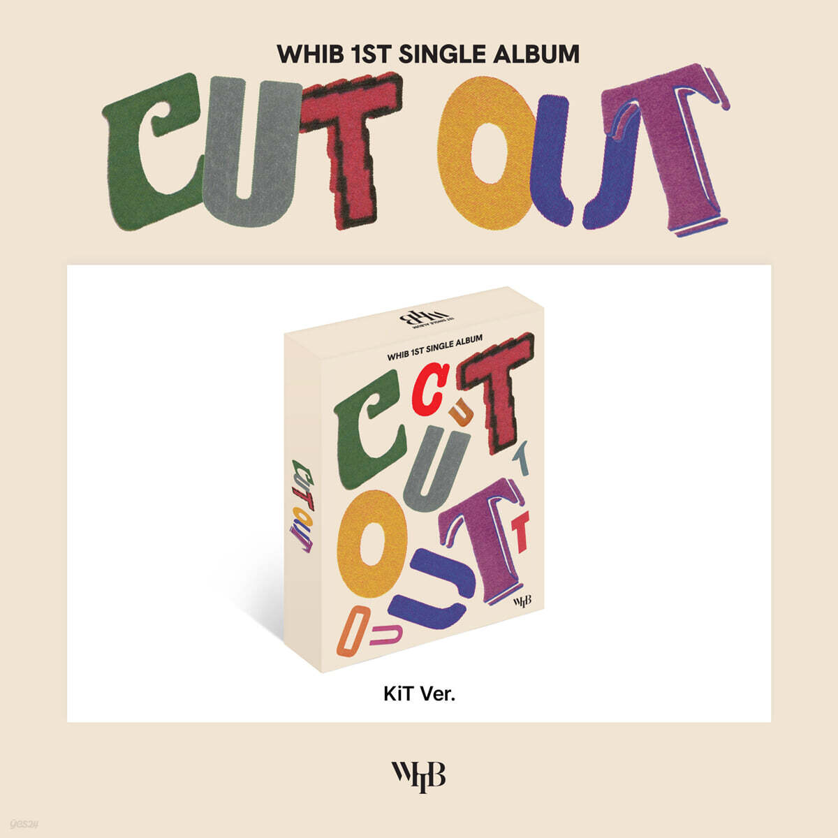 WHIB - 1st Single Album Cut-Out (KiT Album) WHIB  DKshop