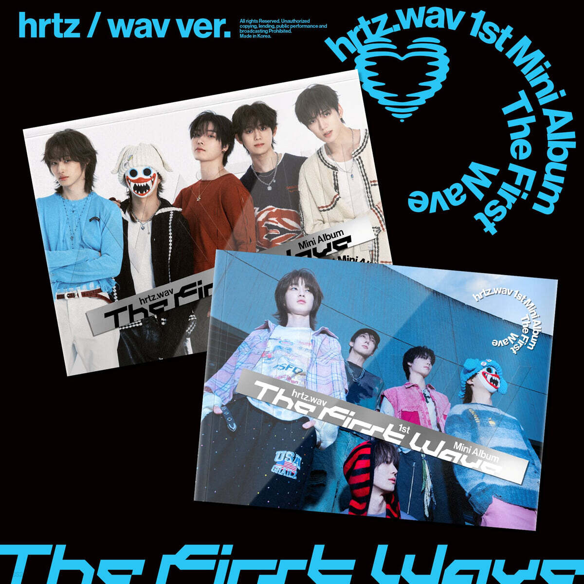 [PRE-ORDER] hrtz.wav - 1st Mini Album The First Wave hrtz.wav  DKshop