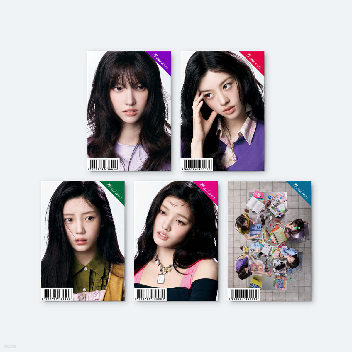 [PRE-ORDER] ILLIT - 5th Mini Album BREAK EVEN (GLLIT Ver.) ILLIT  DKshop