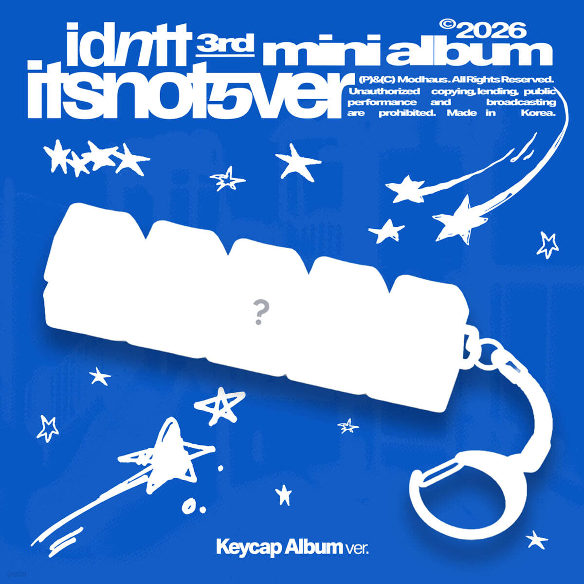 [PRE-ORER] idntt - 3rd Mini Album itsnotover (Keycap Album) idntt  DKshop