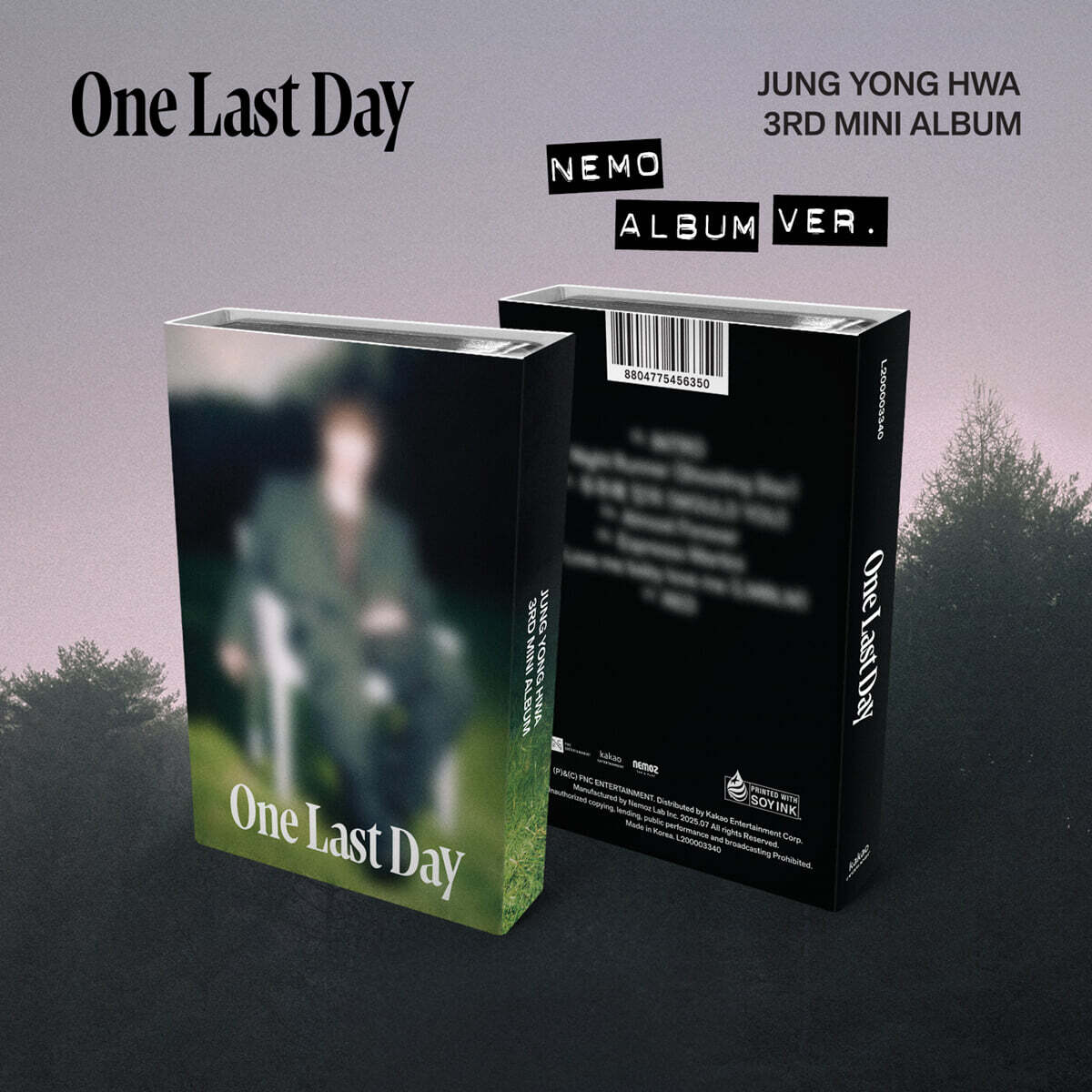 [PRE-ORDER] JUNG YONG HWA - 3rd Mini Album One Last Day (Nemo Album Ver.) CNBLUE  DKshop