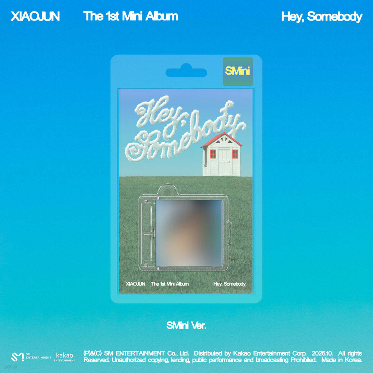 [PRE-ORDER] XIAOJUN (WayV) - 1st Mini Album Hey, Somebody (SMini Ver.) NCT  DKshop