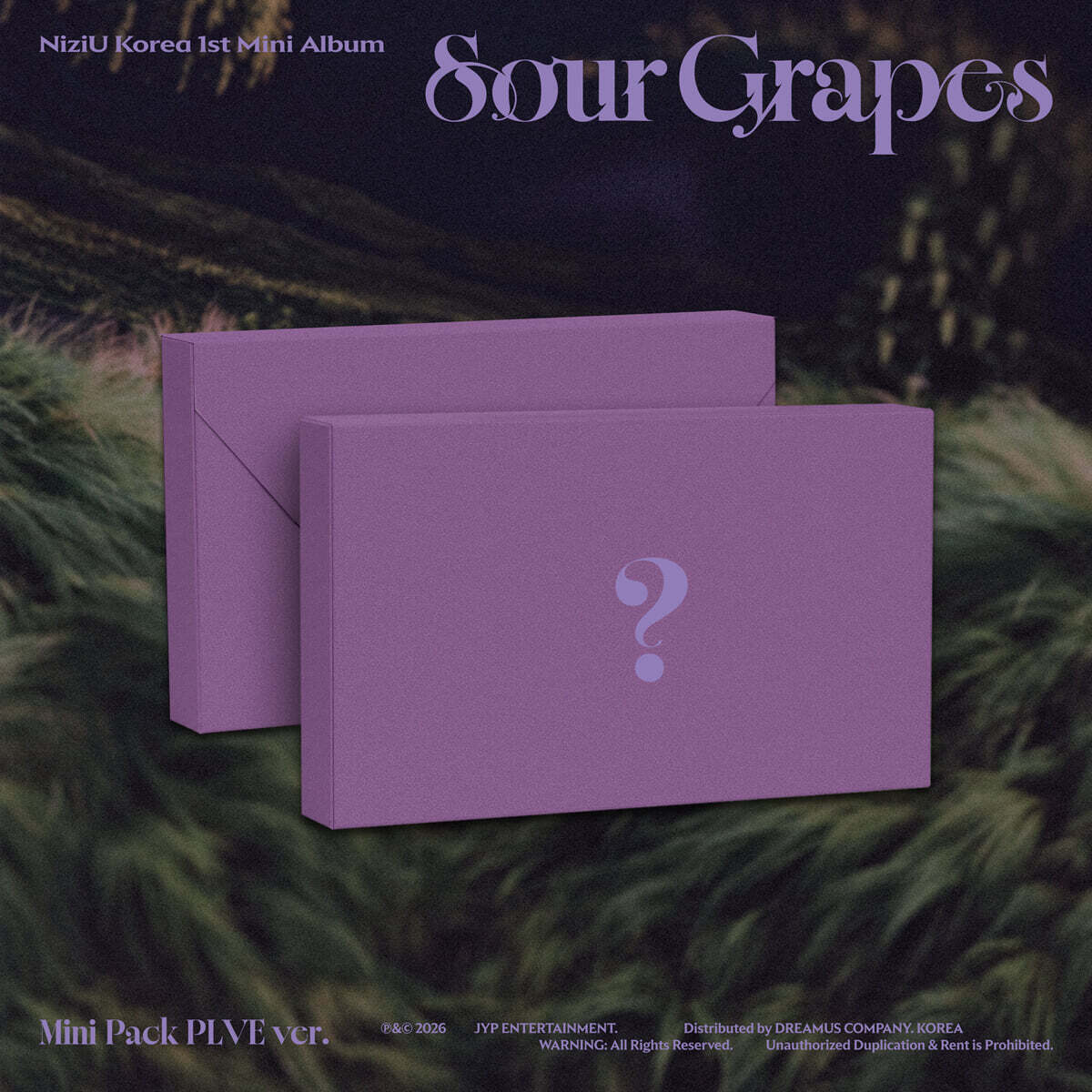 [PRE-ORDER] NiziU - Korea 1st Mini Album Sour Grapes (Mini Pack PLVE Ver.) NiziU  DKshop