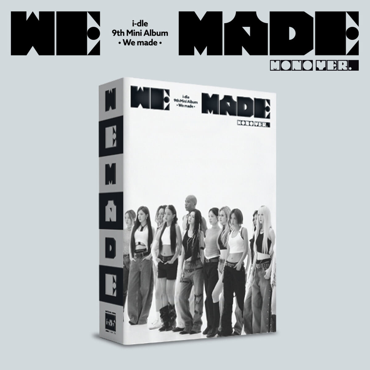 [PRE-ORDER] i-dle - 9th Mini Album We made (Mono Ver.) i-dle  DKshop