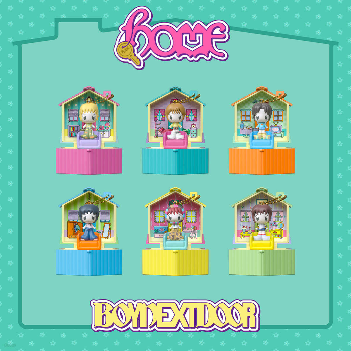 [PRE-ORDER] BOYNEXTDOOR - 1st Studio Album HOME (POCKET HOME Ver.) (Random Ver.) BOYNEXTDOOR  DKshop