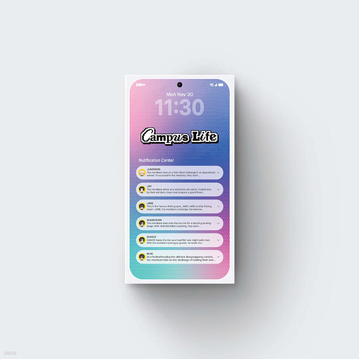 ENHYPEN - WORLD COUPON CARD COLLECTION (CAMPUS LIFE) (BASIC Ver.) ENHYPEN  DKshop