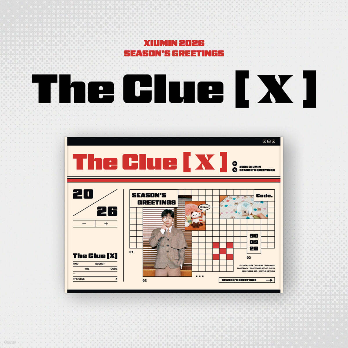 [PRE-ORDER] XIUMIN - 2026 SEASON'S GREETINGS [The Clue [X]] XIUMIN  DKshop