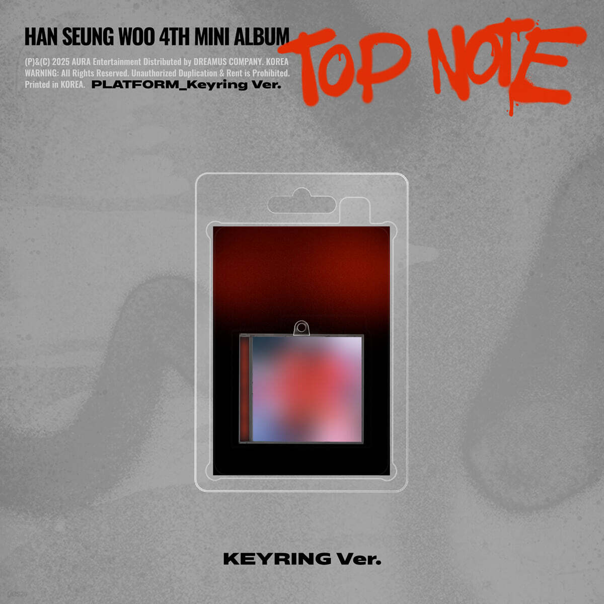[PRE-ORDER] HAN SEUNG WOO - 4th Mini Album TOP NOTE (PLATFORM_Keyring Ver.) HAN SEUNG WOO  DKshop