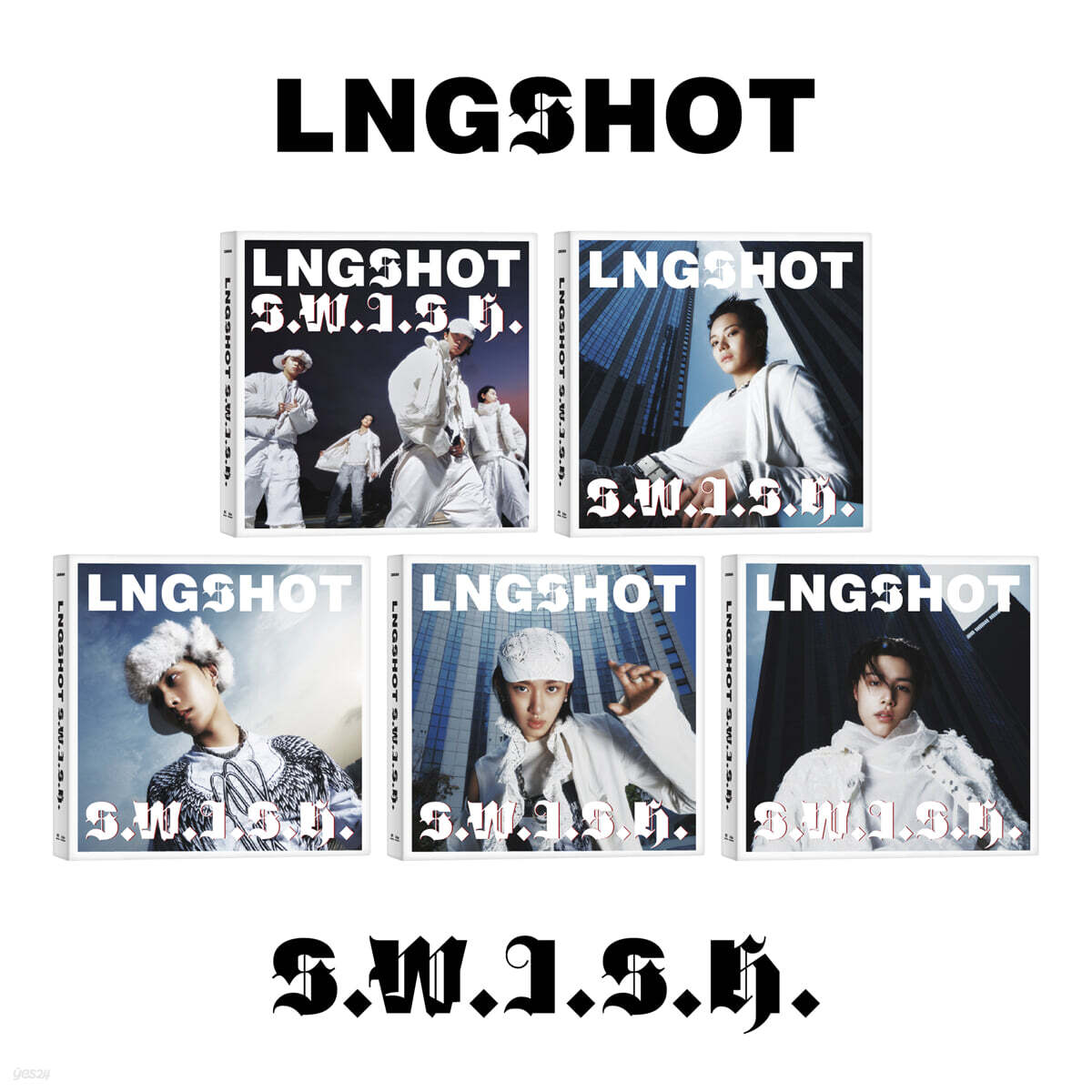 [PRE-ORDER] LNGSHOT - EP : S.W.I.S.H (Standard Ver.) LNGSHOT  DKshop