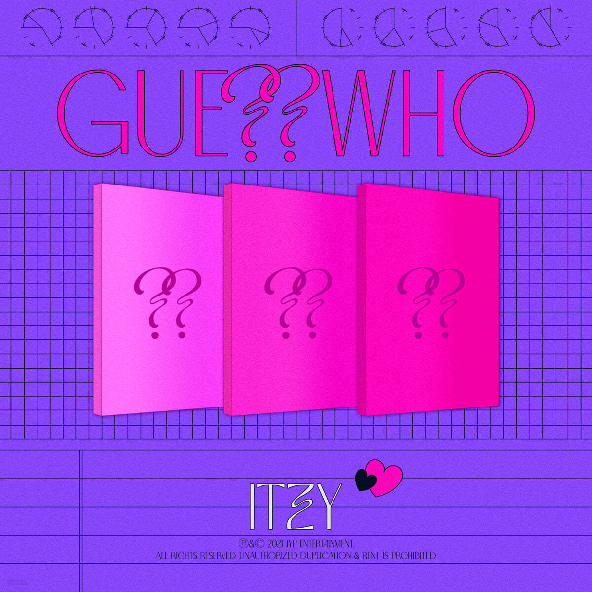 ITZY - 4th Mini Album GUESS WHO (Random Ver.)