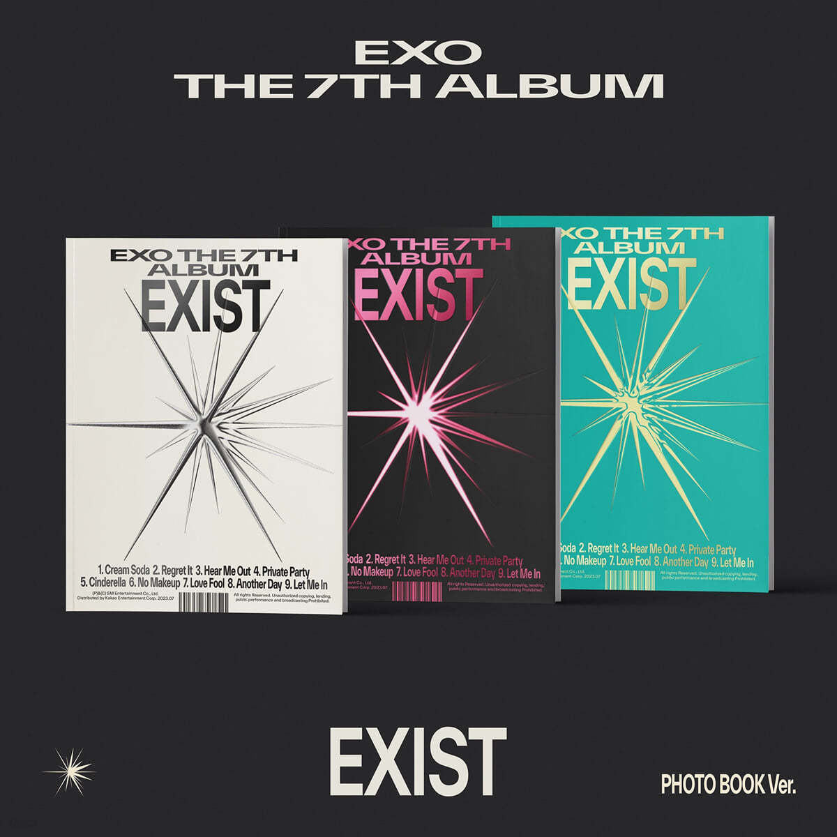 EXO - 7th Album EXIST (Photo Book Ver.) (Random Ver.)