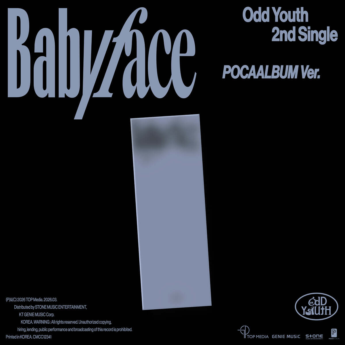 [PRE-ORDER] ODD YOUTH - 2nd Single Album Babyface (POCA ALBUM Ver.) ODD YOUTH  DKshop