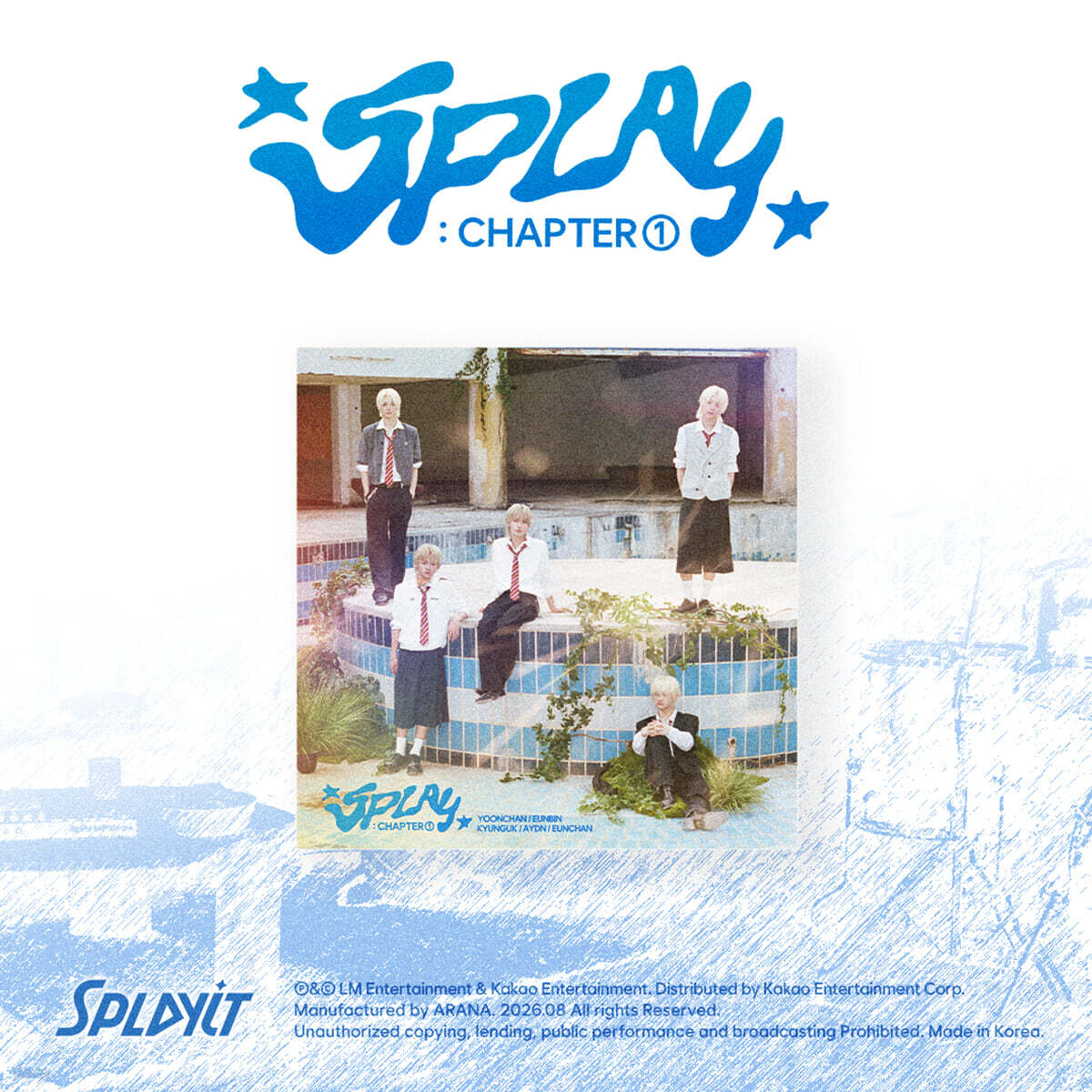[PRE-ORDER] Splayit - 1st Single Album SPLAY : CHAPTER 01 Splayit  DKshop