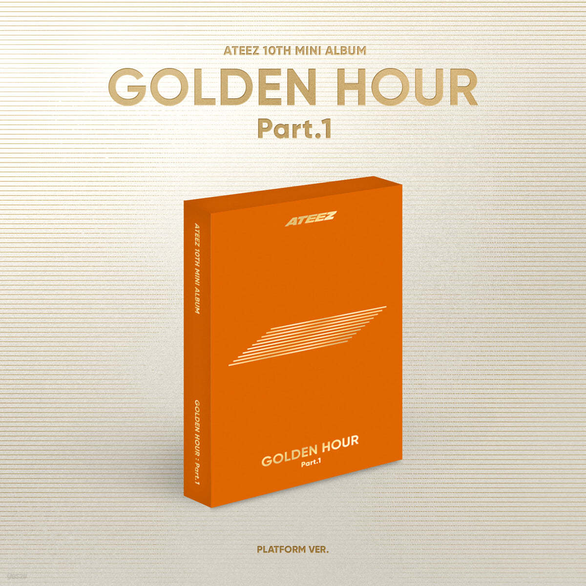 ATEEZ - 10th Mini Album GOLDEN HOUR : Part.1 (Platform Ver.)