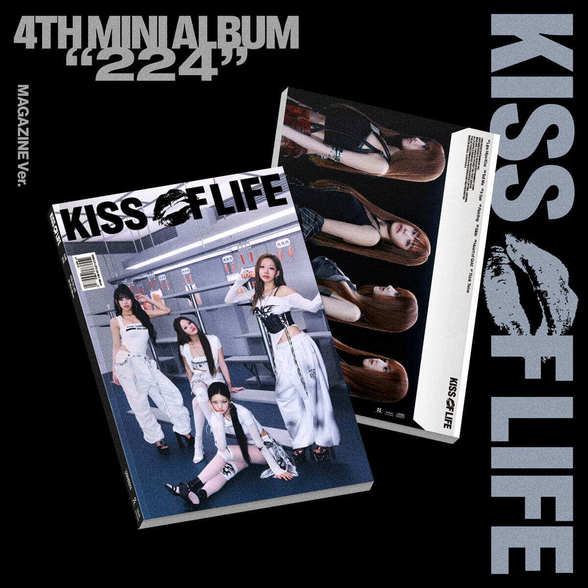 [PRE-ORDER] KISS OF LIFE - 4th Mini Album 224 (Magazine Ver.) ARTMS  DKshop