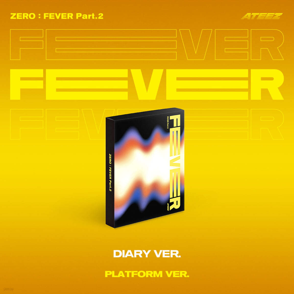 ATEEZ アチズ アルバム FEVER PART2 新品未開封 ATEEZ - 6th Mini Album ZERO : FEVER Part.2 (PLATFORM VER.)