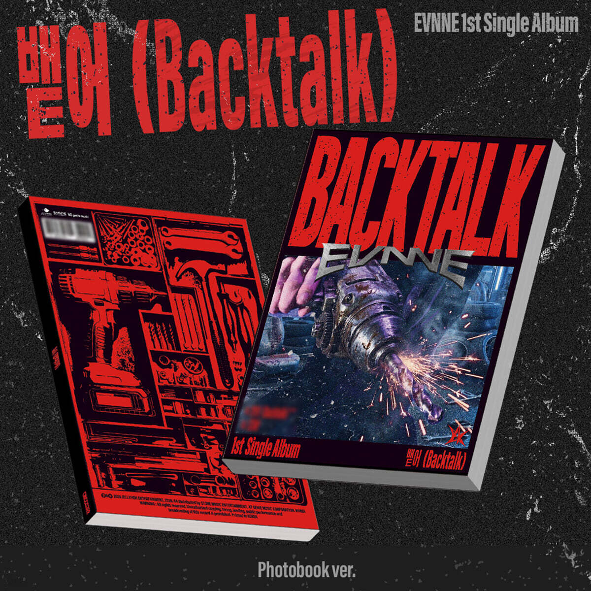 [PRE-ORDER] EVNNE - 1st Single Album Backtalk EVNNE  DKshop