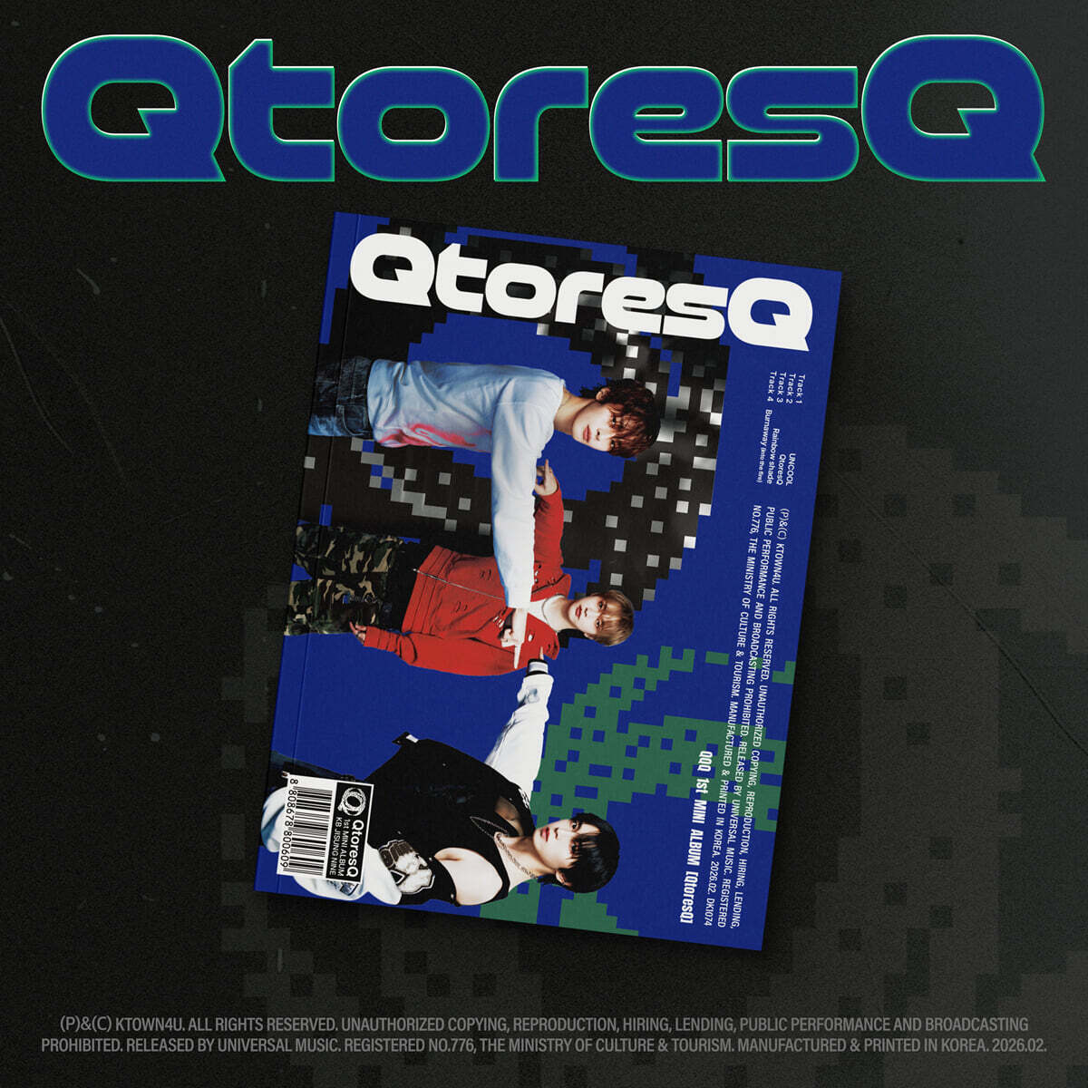 [PRE-ORDER] QQQ - 1st Mini Album QtoresQ QQQ  DKshop