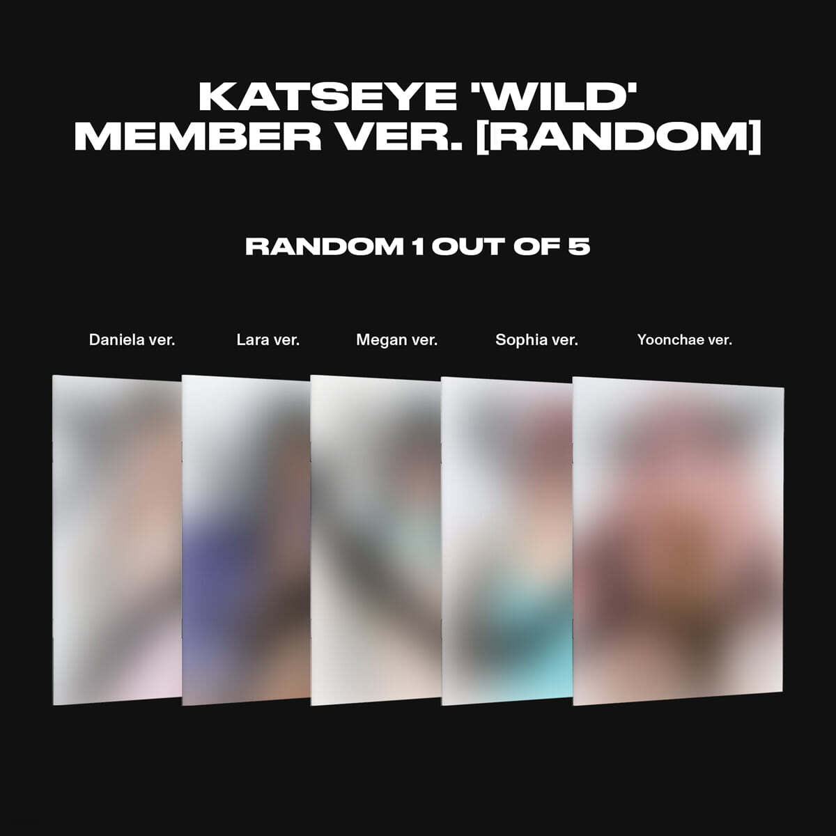 [PRE-ORDER] KATSEYE - 3rd EP Album WILD (Member Ver.) KATSEYE  DKshop