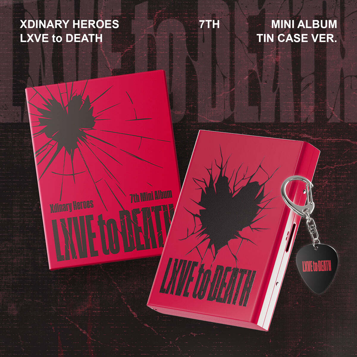 [PRE-ORDER] Xdinary Heroes - 7th Mini Album LXVE to DEATH (Tin Case Ver.) Xdinary Heroes  DKshop