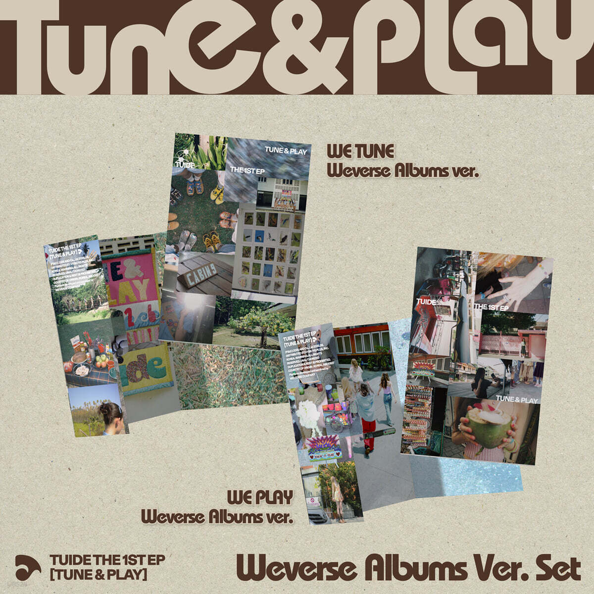 [PRE-ORDER] TUIDE - The 1st EP TUNE & PLAY (Weverse Albums Ver.) TUIDE  DKshop
