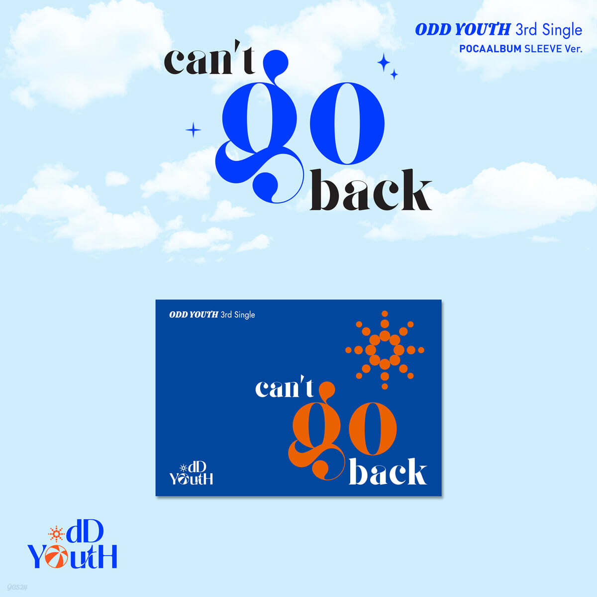 [PRE-ORDER] ODD YOUTH - 3rd Single Album can't go back (POCAALBUM SLEEVE Ver.) ODD YOUTH  DKshop