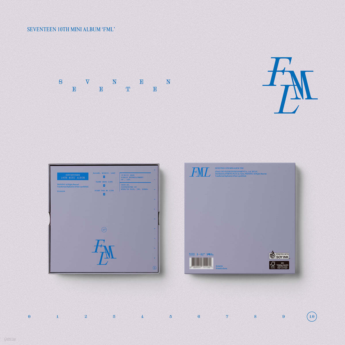 SEVENTEEN - 10th Mini Album FML (Deluxe Ver.)