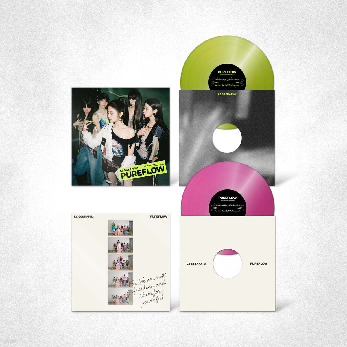 [PRE-ORDER] LE SSERAFIM - 2nd Studio Album PUREFLOW pt.1 (LP) LE SSERAFIM  DKshop