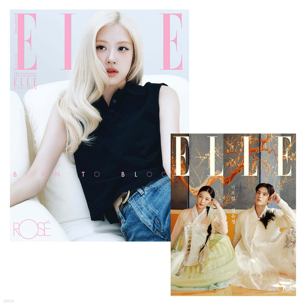 [PRE-ORDER] ELLE KOREA MAGAZINE 2026.09 (COVER : BLACKPINK ROSE) + Love in the Moonlight Booklet BLACKPINK  DKshop