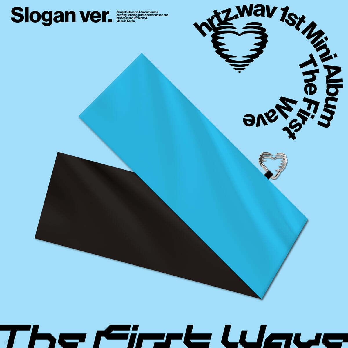 [PRE-ORDER] hrtz.wav - 1st Mini Album The First Wave (Slogan Ver.) hrtz.wav  DKshop
