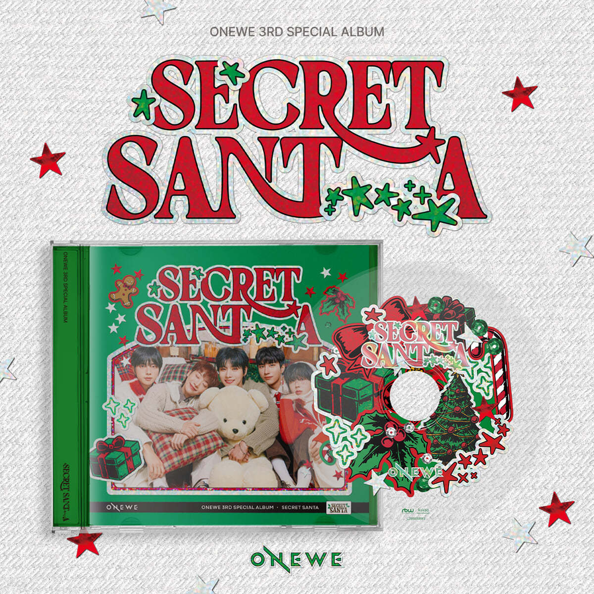 [PRE-ORDER] ONEWE - 3rd Special Album SECRET SANTA