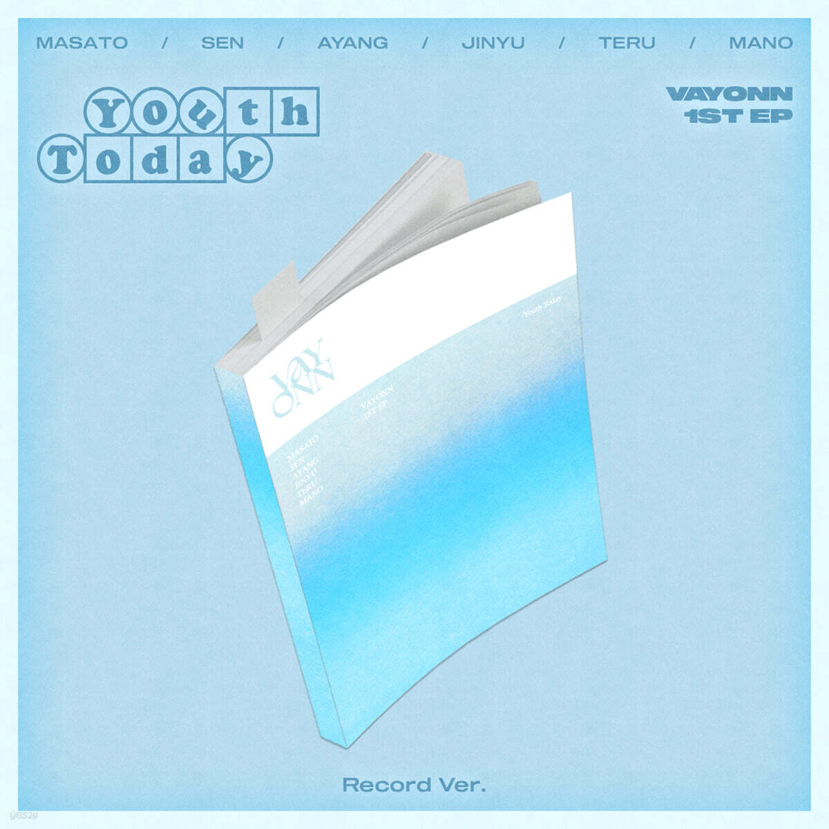 [PRE-ORDER] VAYONN - 1ST EP Youth Today (Record Ver.) VAYONN  DKshop