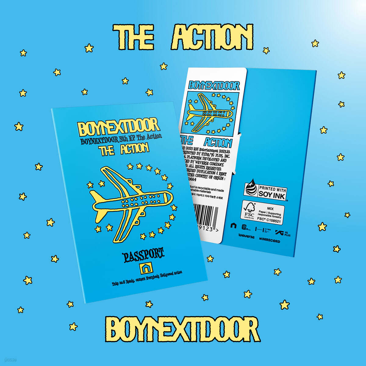 [PRE-ORDER] BOYNEXTDOOR - 5th EP Album The Action (Weverse Albums Ver.) BOYNEXTDOOR  DKshop
