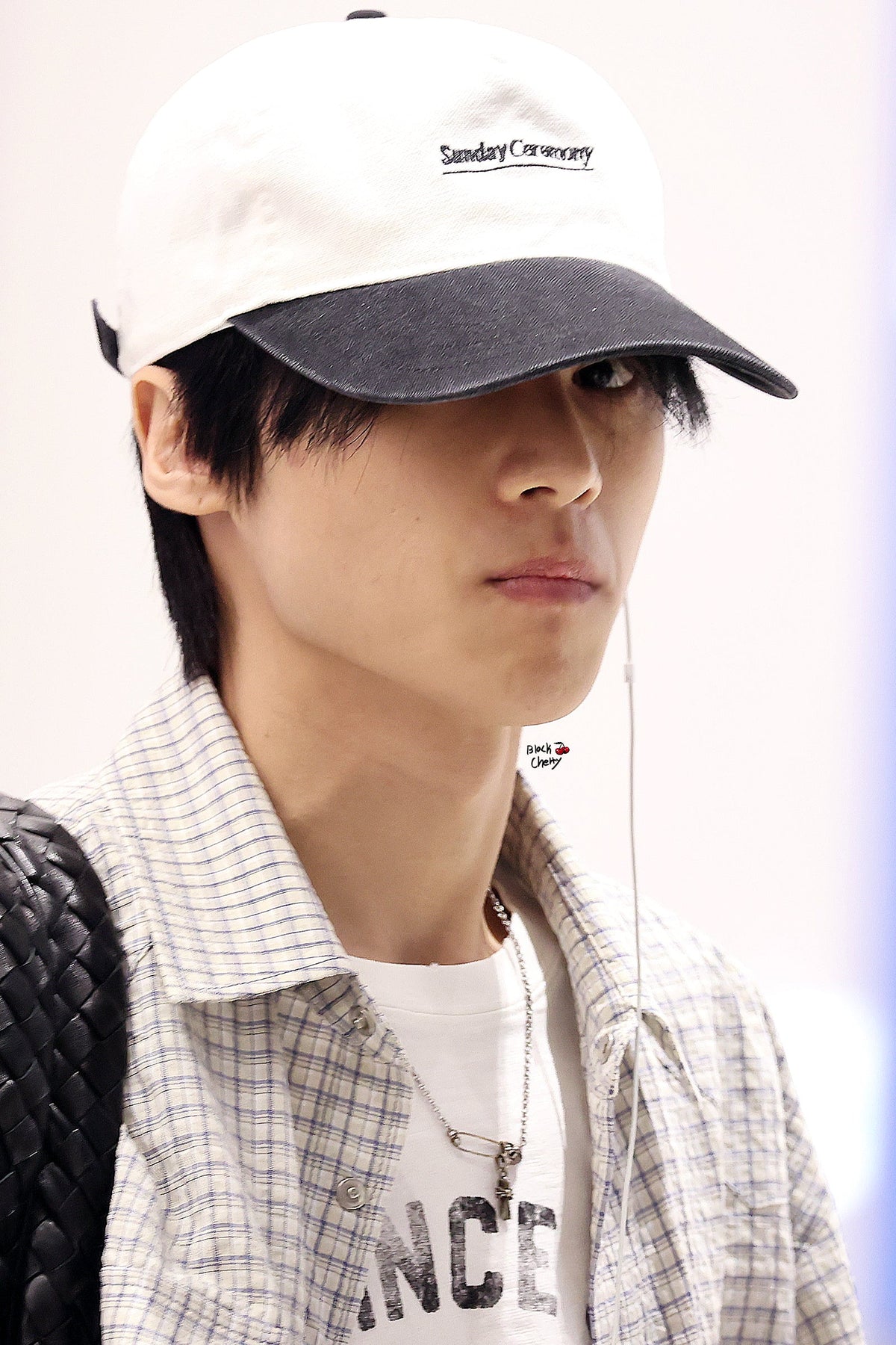[Sunday Ceremony] SUNDAY LOGO 5 PANEL COTTON CAP (ateez Wear) Sunday Ceremony  DKshop
