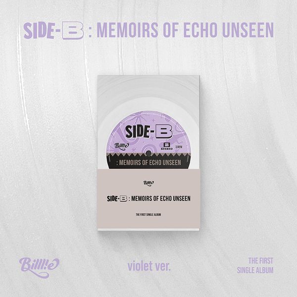 Billlie - THE FIRST SINGLE ALBUM SIDE B : MEMOIRS OF ECHO UNSEEN (POCA) (VIOLET VER.)