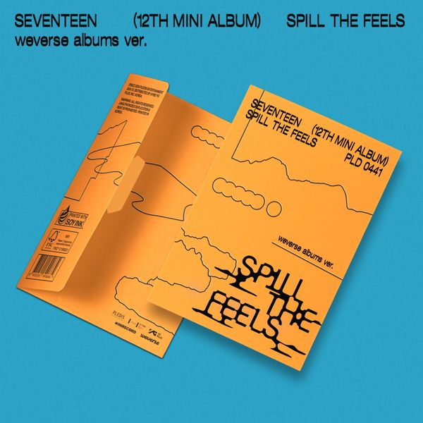 [PRE-ORDER] SEVENTEEN - 12th Mini Album SPILL THE FEELS (Weverse Albums Ver.) | DKshop