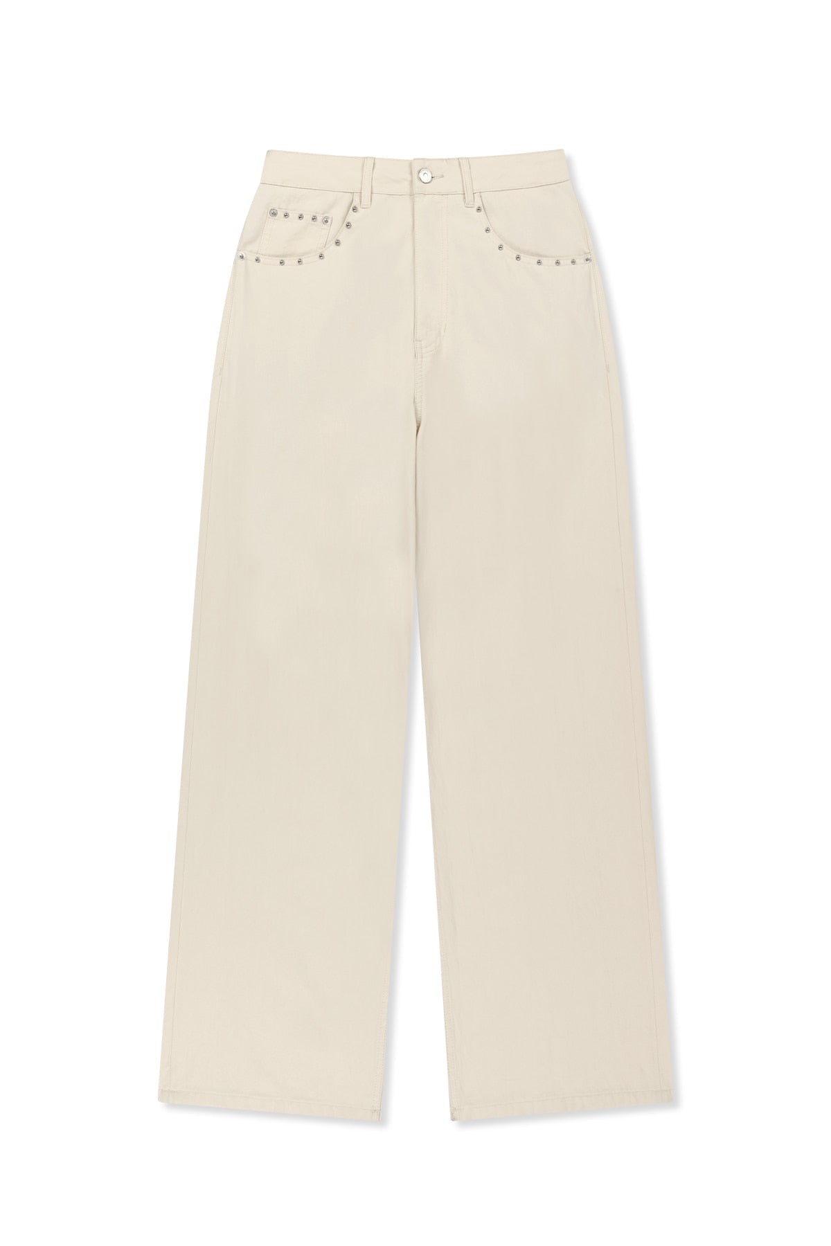 Matin Kim STUD POINT DENIM PANTS Matin Kim  DKshop