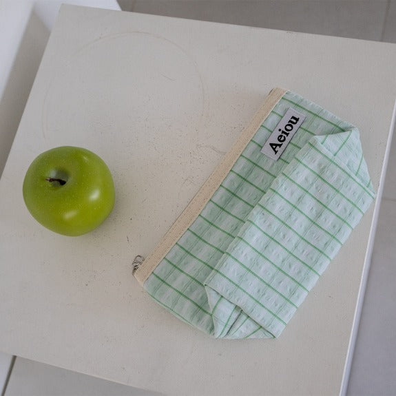 Aeiou Basic Pouch (L size) Early Summer Applemint Aeiou  DKshop