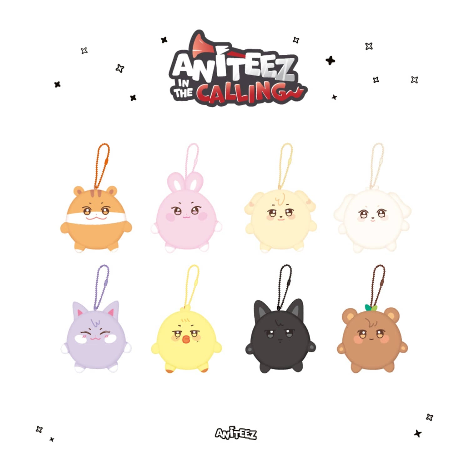 [PRE-ORDER] ATEEZ - [ANITEEZ IN THE CALLING] STRESS BALL ATEEZ  DKshop
