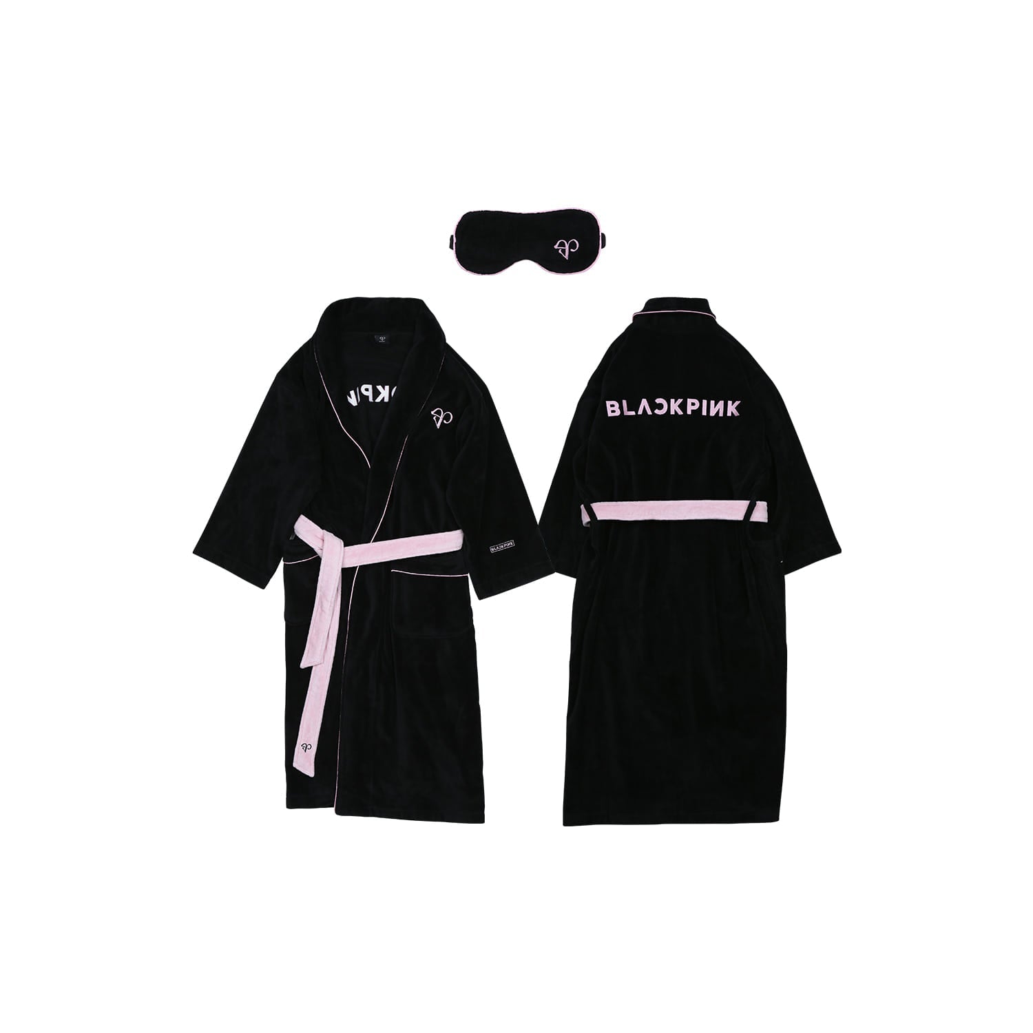 BLACKPINK - [THEALBUM] BLACKPINK ROBE & SLEEPING MASK SET BLACKPINK  DKshop