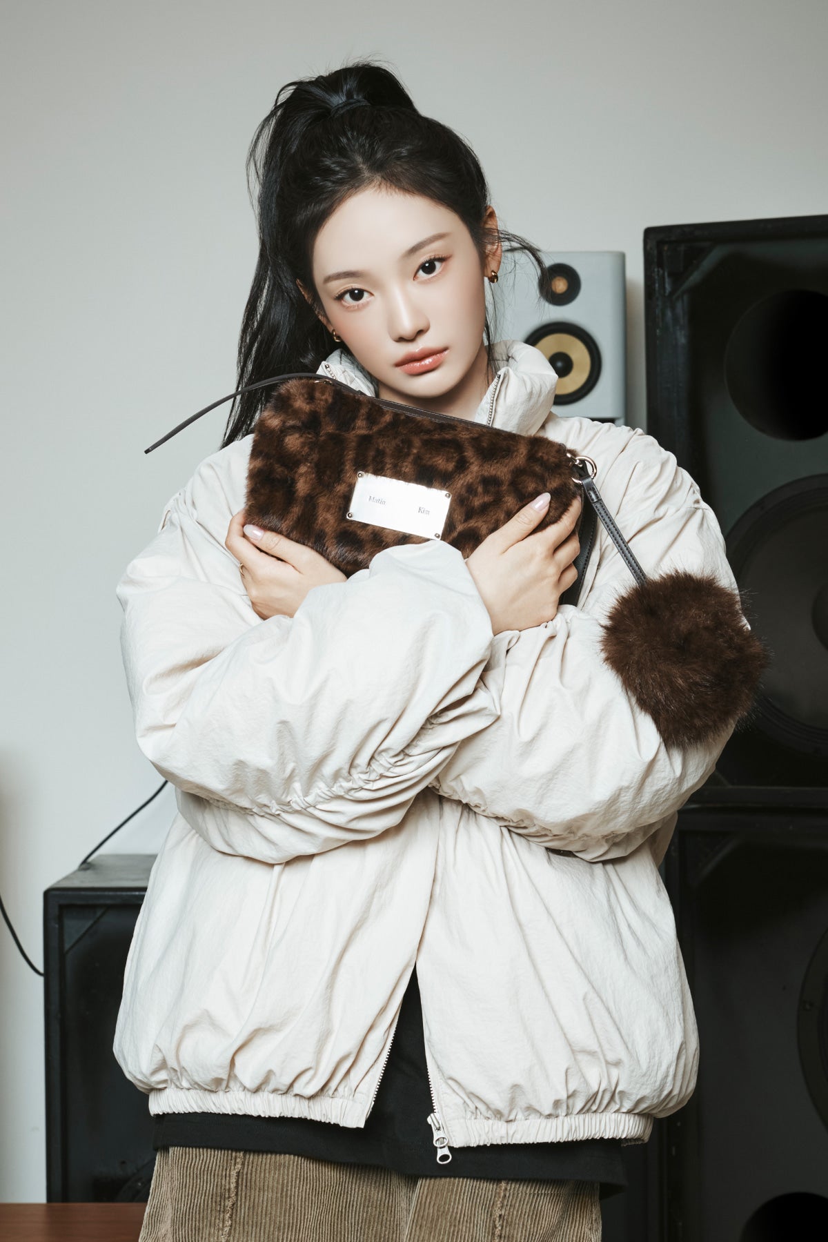 Matin Kim HAIRY FUR MINI SHOULDER BAG Matin Kim  DKshop