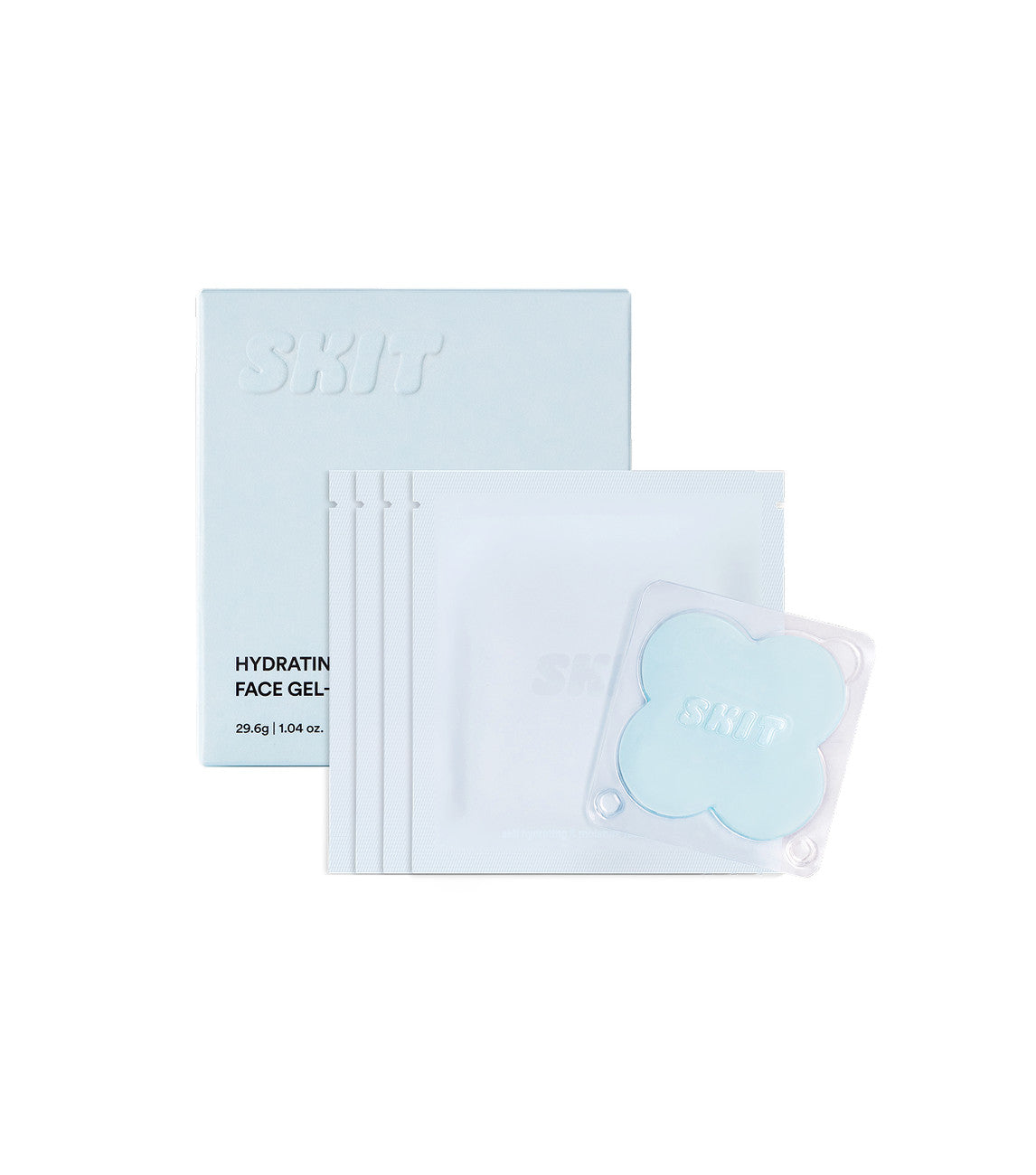 [SKIT] Clover Hydrating & Moisture Face Gel Patch (4 Pairs) SKIT  DKshop