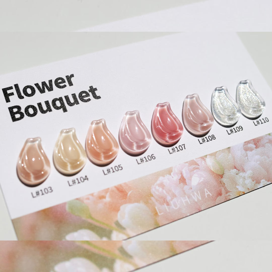 [LIUHWA] Flower Bouquet Syrup Gel 12ml SARACEN  DKshop