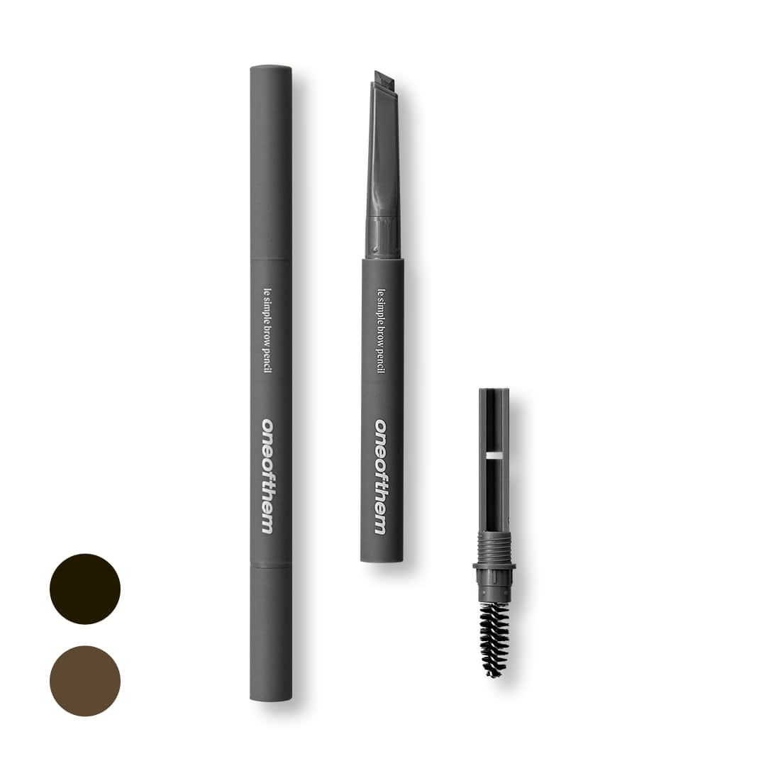 oneofthem Le Simple Eye Brow Pencil 02 Natural Brown oneofthem  DKshop
