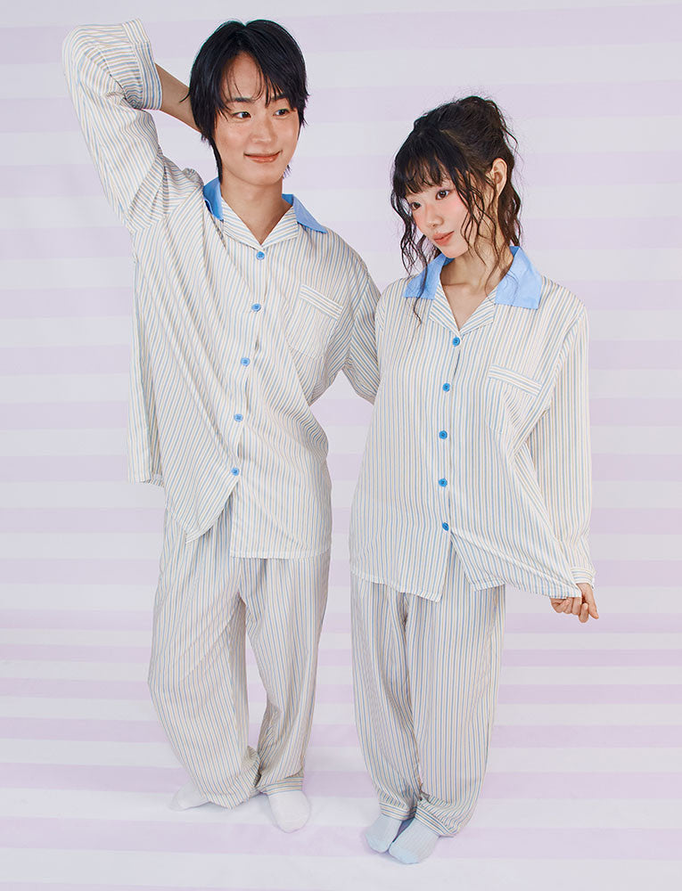 Judy N Cress Clean Fit Long Sleeve Pajama Set (CHOI YENA Wear) Judy N  DKshop