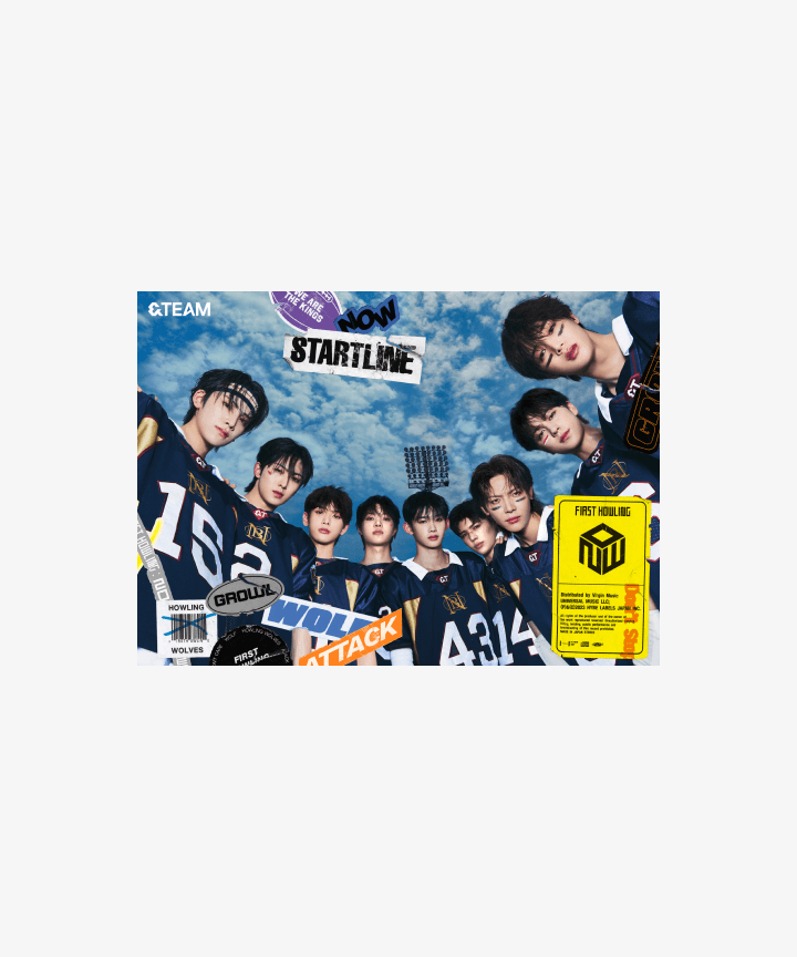 &TEAM - 1st Album First Howling : NOW (LIMITED EDITION B)