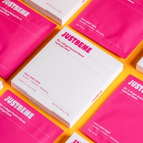 JUSTBEME Bio-Collagen Radiant Boost Hydrogel Mask JUSTBEME  DKshop